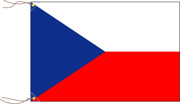 世界の国旗図鑑 - チェコの国旗