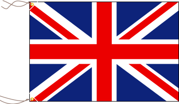 世界の国旗図鑑 - 英国旗 イギリスの国旗 ユニオンフラッグ Union Jack