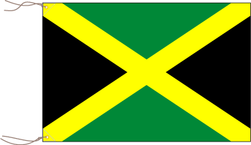 世界の国旗図鑑 - ジャマイカの国旗