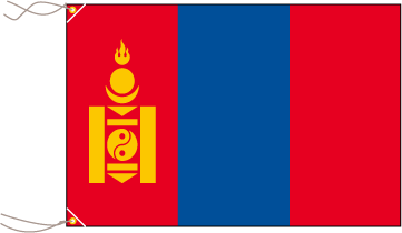 世界の国旗図鑑 - モンゴルの国旗
