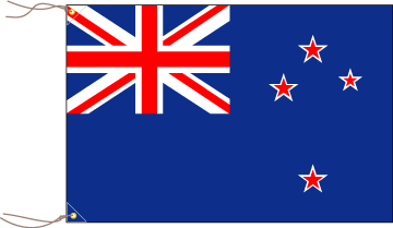 世界の国旗図鑑 - ニュージーランドの国旗