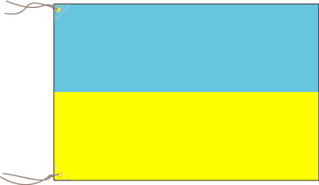 ウクライナ 国旗 色 指定